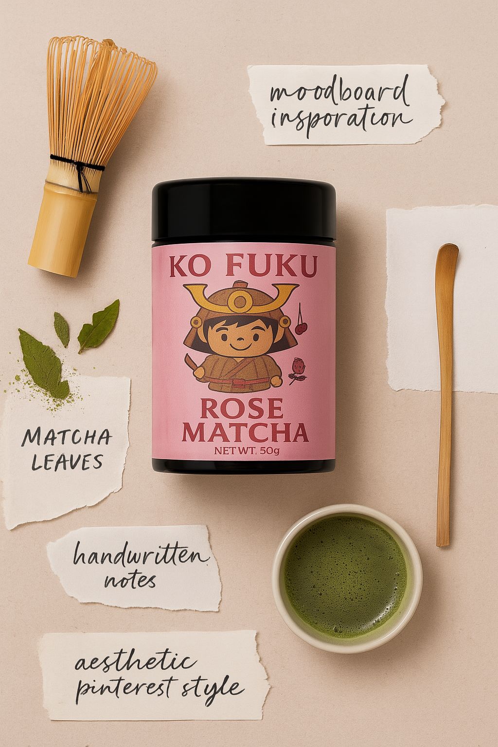 Rose matcha